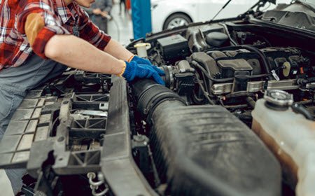 Car Coolant Hose Check