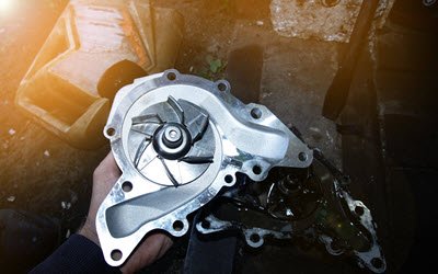 Car New Water Pump Installation