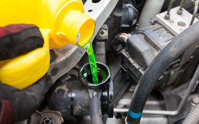 Car Coolant Filling